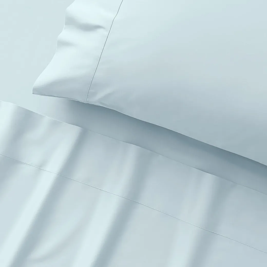 Sleeping Beauty 400 TC Bamboo / Cotton Sheet Set - Sky Blue