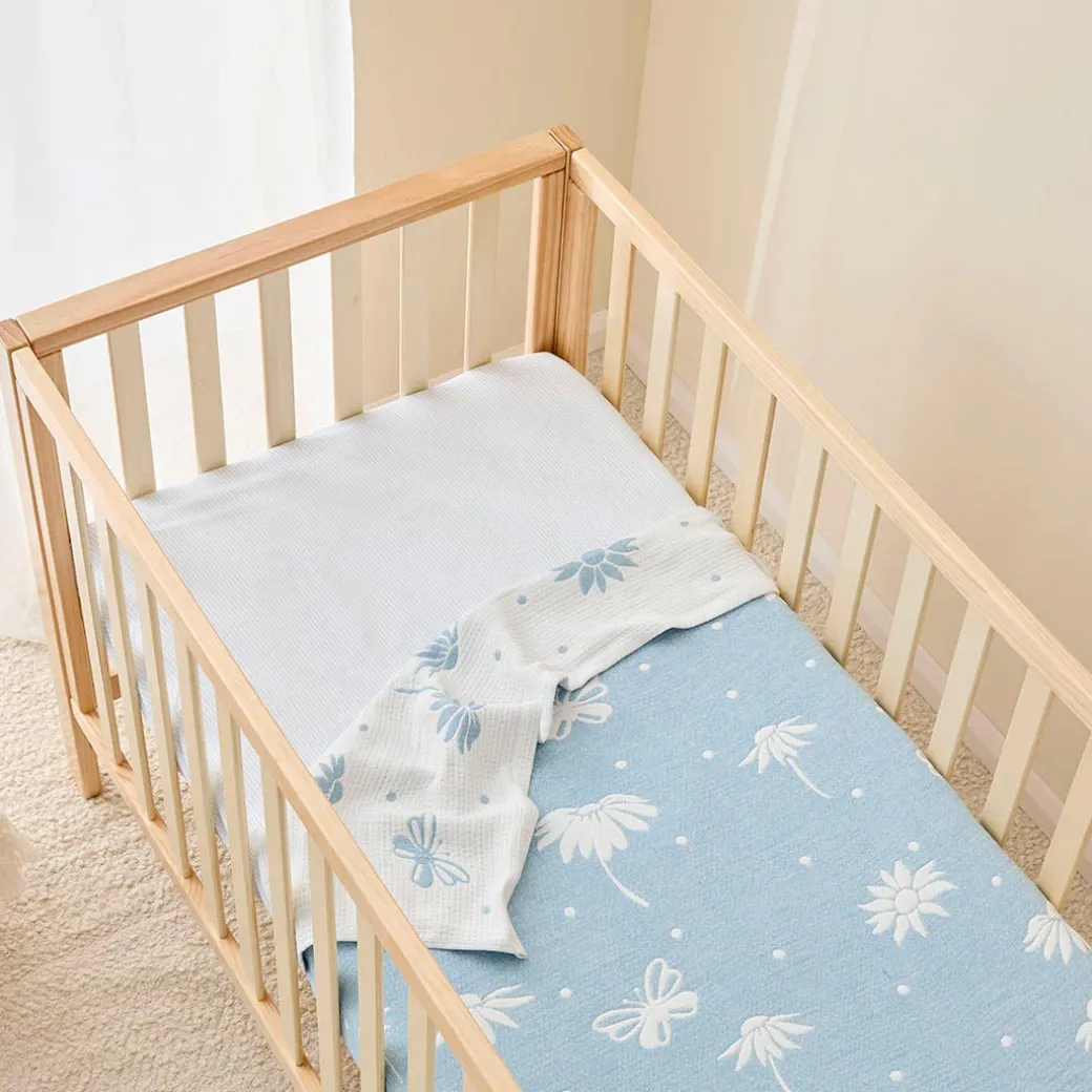 Sun Daisy Reversible Baby Blanket