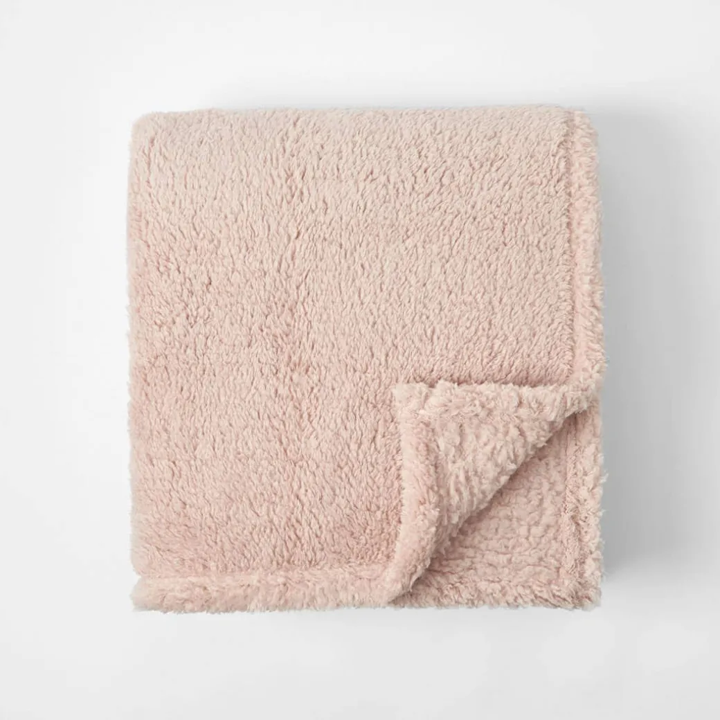 Super Soft Throw - Light Pink