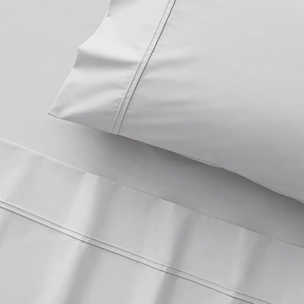 Supreme 250 TC Egyptian Cotton Sheet Separates - Silver