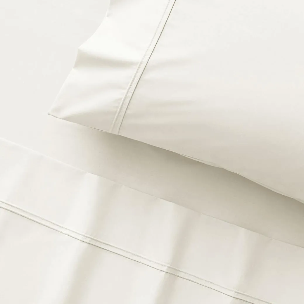 Supreme 250 TC Egyptian Cotton Sheet Separates - Silver