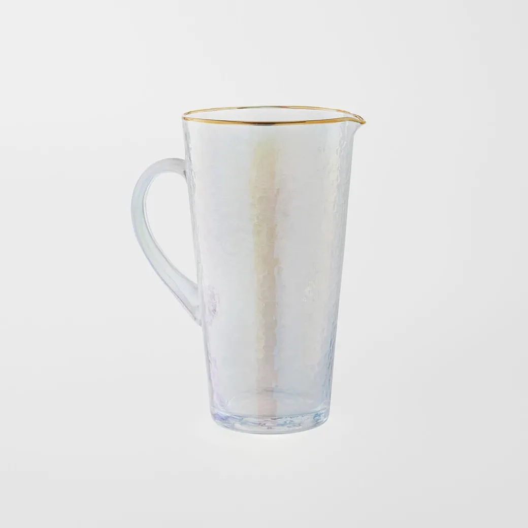 Vista Gold Rim Glass Drinkware