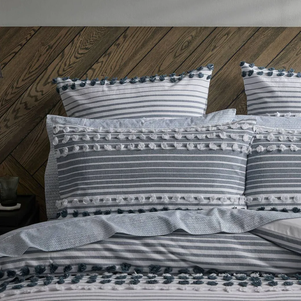 Zevon Woven Stripe Quilt Cover