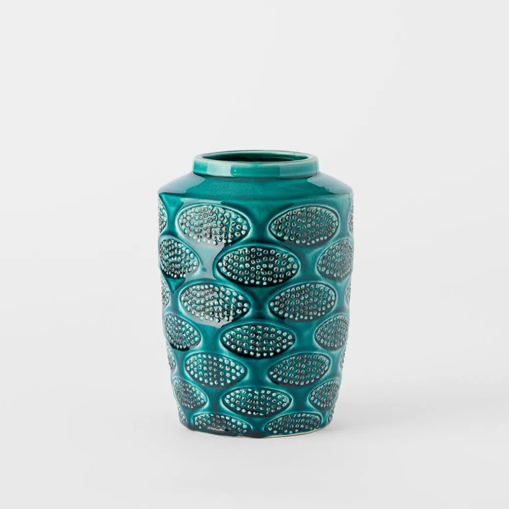 Zinnia Ceramic Vase Med